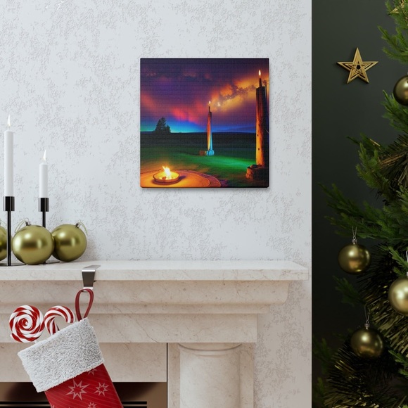 Northern Lights on Canvas Gallery Wraps - Picture 3 of 5